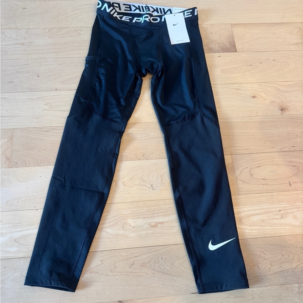 Nike Pro Kids( boys)  Black sport tight